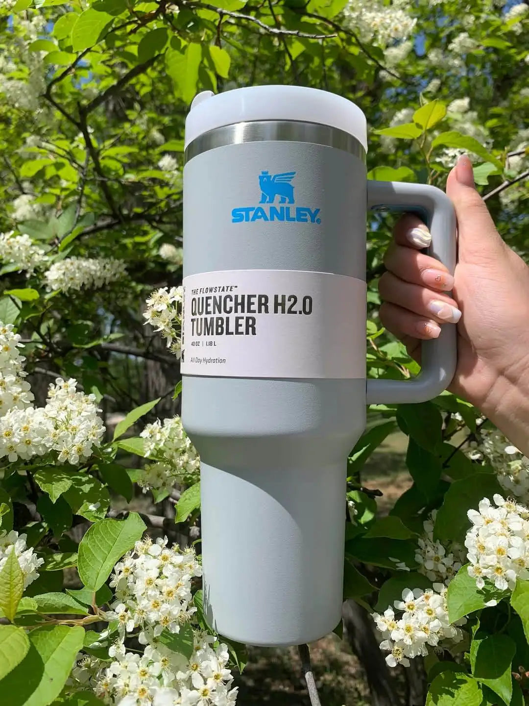 Stanley's Tumbler Cup: with insulated walls keeps drinks Cold for 11 hours, Hot for 7 hours and Iced for 48 hours