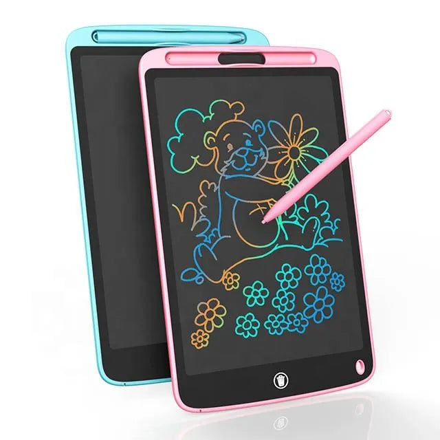 Children’s LCD Writing Tablet 8.5-Inch – Preschool Learning Drawing Board, Reusable Doodle Pad, Smart Electronic Notepad