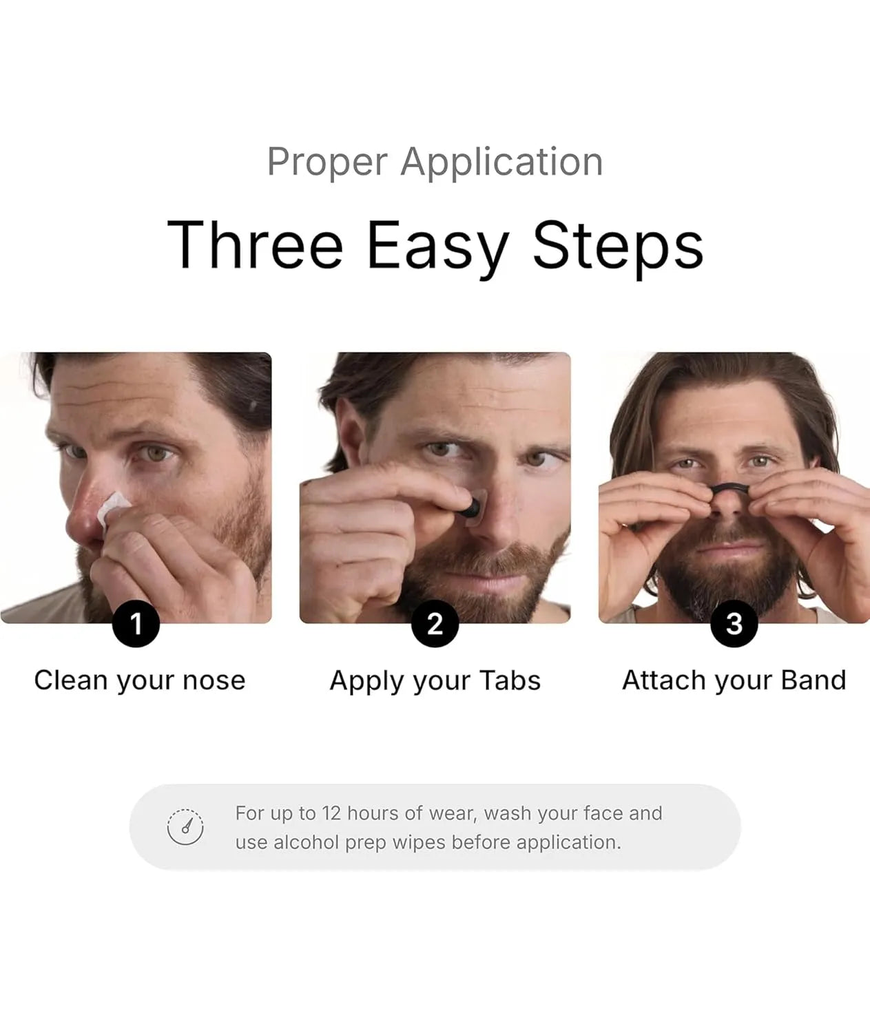 30 Pair Nose Strips for Breathing, Snoring Stopper for Men, Boost Oxygen Intake, Reduce Snoring, Improve Sleep Quality - Sweat Resistant, Skin Safe Nasal Strips