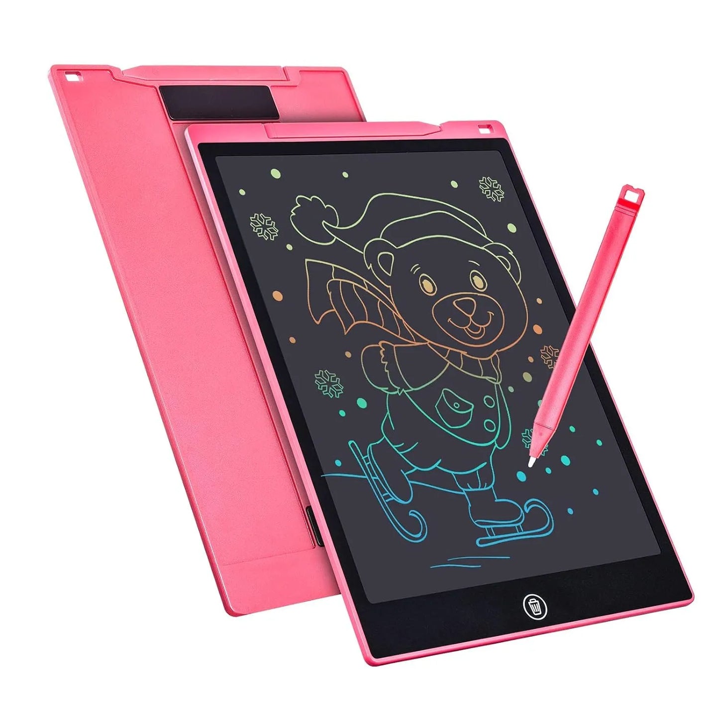 Children’s LCD Writing Tablet 8.5-Inch – Preschool Learning Drawing Board, Reusable Doodle Pad, Smart Electronic Notepad