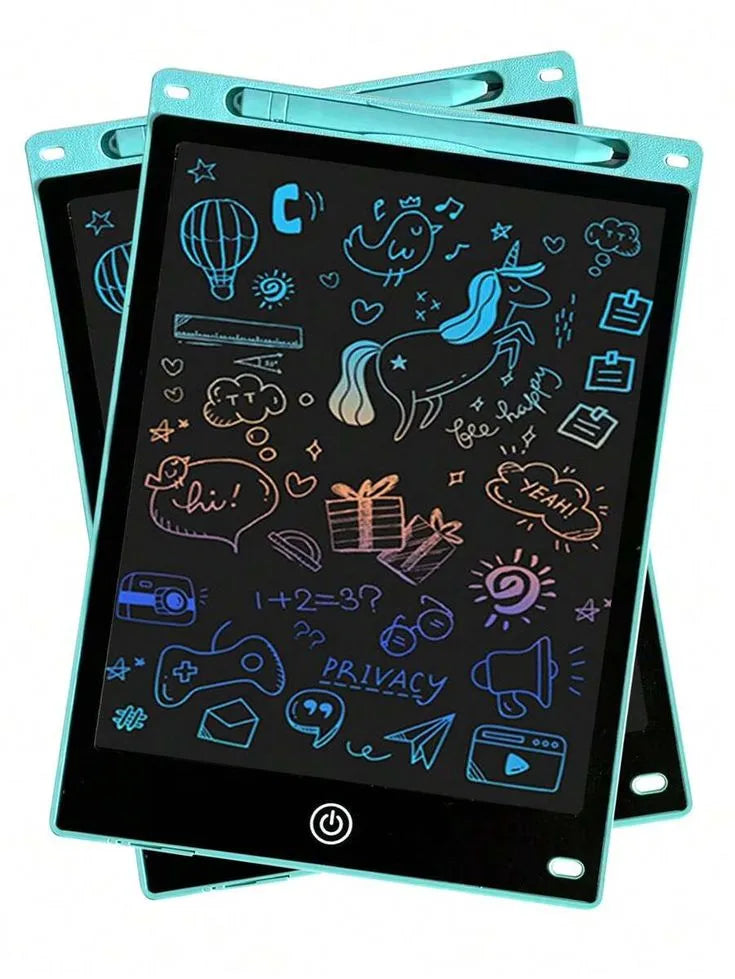 Children’s LCD Writing Tablet 8.5-Inch – Preschool Learning Drawing Board, Reusable Doodle Pad, Smart Electronic Notepad